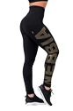 Leggings da donna Nebbia  Gold Print leggings 827 black