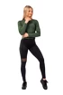 Leggings da donna Nebbia  High-Waist ¾ Length Sporty Leggings 404 black