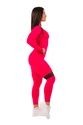 Leggings da donna Nebbia  High-Waist ¾ Length Sporty Leggings 404 pink