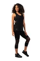 Leggings da donna Nebbia  High-Waist ¾ Length Sporty Leggings 406 black