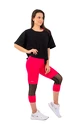 Leggings da donna Nebbia  High-Waist ¾ Length Sporty Leggings 406 pink