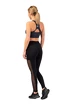 Leggings da donna Nebbia  Leggings  „Breathe“ mesh 401 black