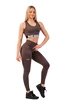 Leggings da donna Nebbia  Leggings Classic Performance high waist 403 brown