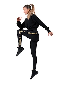 Leggings da donna Nebbia  Leggings Gold Classic 801 black XS