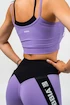 Leggings da donna Nebbia  Leggings high waist purple