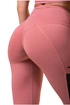 Leggings da donna Nebbia  Mesh leggings high waist old rose