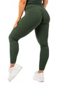 Leggings da donna Nebbia  Organic Cotton Ribbed High Waist Leggings 405 dark green