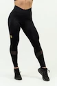 Leggings da donna Nebbia  Women's High Waist Push-Up Leggings Heart-Shaped Gold