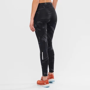 Leggings da donna Salomon  Agile Long Tight Black/AO XS