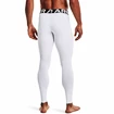 Leggings da uomo Under Armour  ColdGear Armour Leggings White