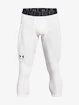 Leggings da uomo Under Armour HeatGear 3/4 Legging-WHT