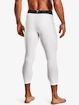 Leggings da uomo Under Armour HeatGear 3/4 Legging-WHT