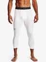 Leggings da uomo Under Armour HeatGear 3/4 Legging-WHT