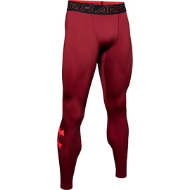 Leggings da uomo Under Armour HeatGear Legging Novelty Red