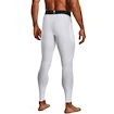 Leggings da uomo Under Armour HeatGear Leggings White S