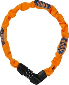 Lucchetto per bicicletta Abus 1385/75 Neon orange Tresor 6 mm