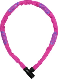 Lucchetto per bicicletta Abus Steel-O-Chain 4804K/75 pink