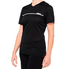 Maglia da ciclismo da donna 100%  Ridecamp black