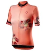 Maglia da ciclismo da donna Castelli  Primavera Jersey Peach Echo XL