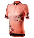 Maglia da ciclismo da donna Castelli  Primavera Jersey Peach Echo XL