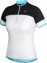 Maglia da ciclismo da donna Etape  CLARA white/blue