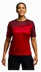 Maglia da ciclismo da donna Race Face  Indy SS Dark Red S