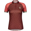 Maglia da ciclismo da donna Scott  Endurance 30 S/Sl Dark Purple/Blush Pink L