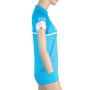 Maglia da ciclismo da donna Sensor  Cyklo Dots Blue