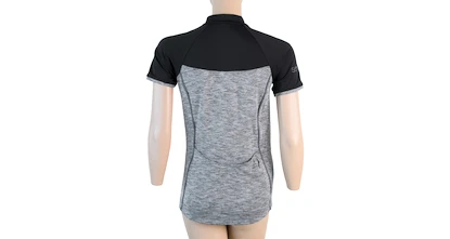 Maglia da ciclismo da donna Sensor  Cyklo Motion Grey/Black