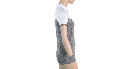 Maglia da ciclismo da donna Sensor  Cyklo Motion Grey/White