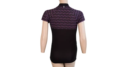 Maglia da ciclismo da donna Sensor  Cyklo Wave Black