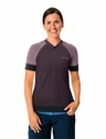 Maglia da ciclismo da donna VAUDE  Altissimo Q-Zip Shirt Blackberry