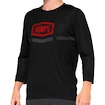 Maglia da ciclismo da uomo 100%  Airmatic 3/4 Sleeve Jersey Black/Red M