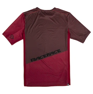 Maglia da ciclismo da uomo Race Face  INDY SS Dark Red