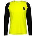 Maglia da ciclismo da uomo Scott  Trail Progressive L/Sl Sulphur Yellow/Black L