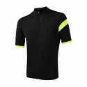 Maglia da ciclismo da uomo Sensor  Cyklo Classic Black/Neon Yellow