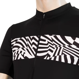 Maglia da ciclismo da uomo Sensor  Cyklo Miles Black