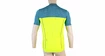 Maglia da ciclismo da uomo Sensor  Cyklo Motion Blue/Neon Yellow