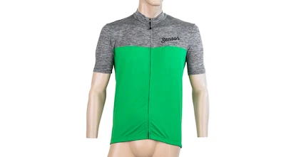 Maglia da ciclismo da uomo Sensor  Cyklo Motion Grey/Green