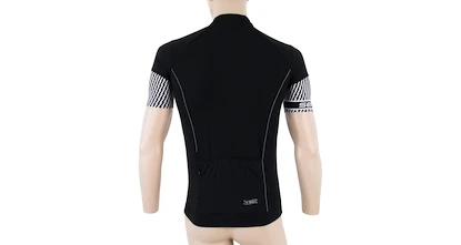 Maglia da ciclismo da uomo Sensor  Cyklo Race Black/White