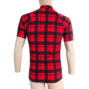 Maglia da ciclismo da uomo Sensor  Cyklo Square Red S