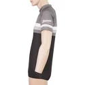 Maglia da ciclismo da uomo Sensor  Cyklo Summer Stripe Black/Grey