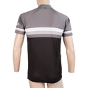 Maglia da ciclismo da uomo Sensor  Cyklo Summer Stripe Black/Grey