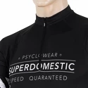 Maglia da ciclismo da uomo Sensor  Cyklo Superdomestic Black