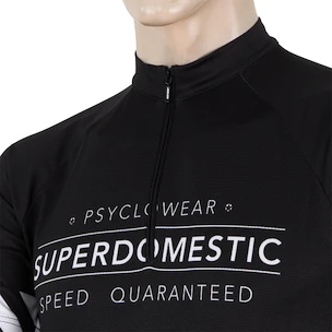 Maglia da ciclismo da uomo Sensor  Cyklo Superdomestic Black L