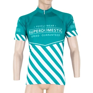 Maglia da ciclismo da uomo Sensor  Cyklo Superdomestic Mint