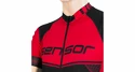 Maglia da ciclismo da uomo Sensor  Cyklo Team Up Black/Red