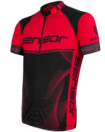 Maglia da ciclismo da uomo Sensor Cyklo Team Up Black/Red