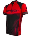 Maglia da ciclismo da uomo Sensor  Cyklo Team Up Black/Red S