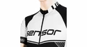 Maglia da ciclismo da uomo Sensor  Cyklo Team Up Black/White